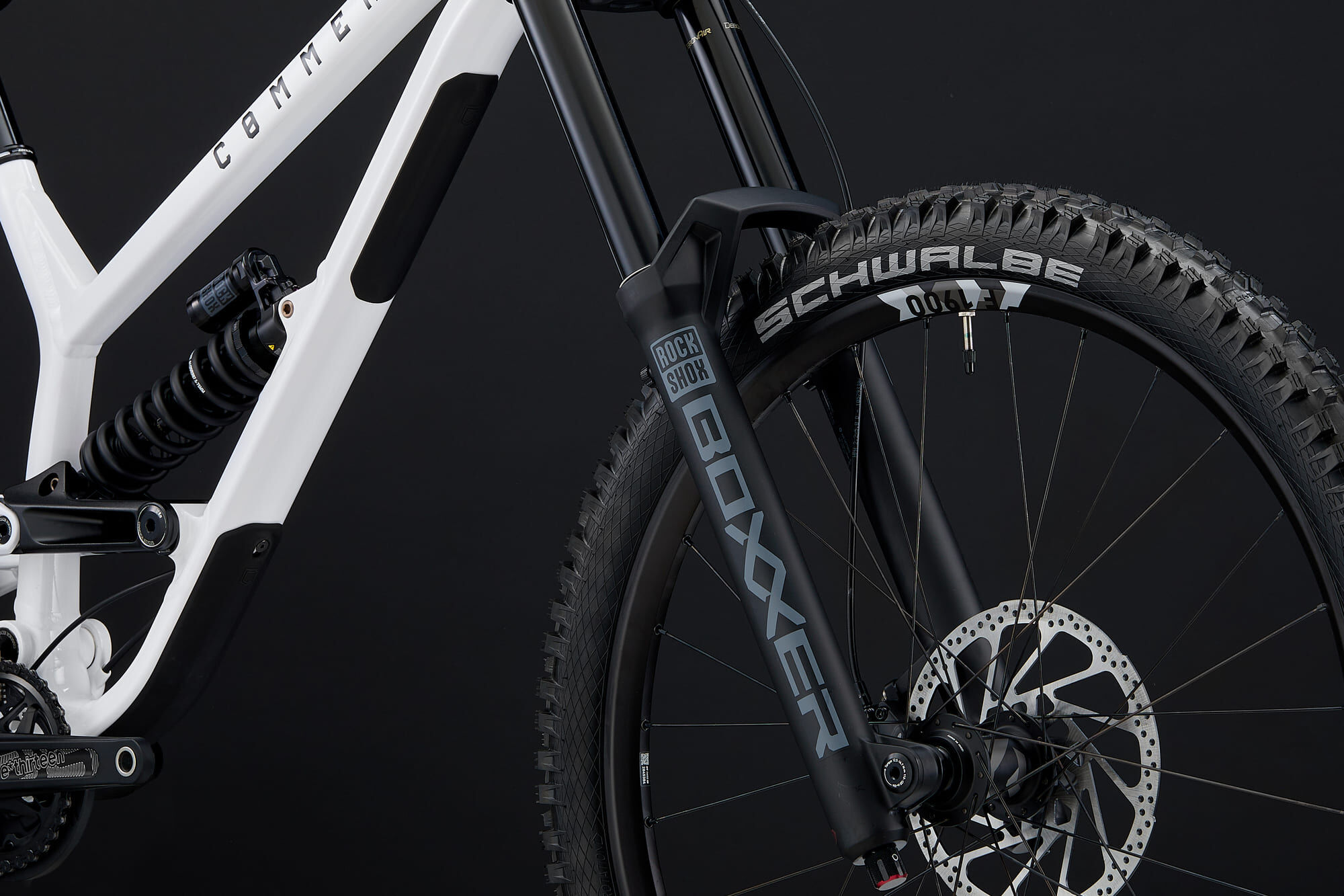 COMMENCAL FRS PARK ROCKSHOX PURE WHITE