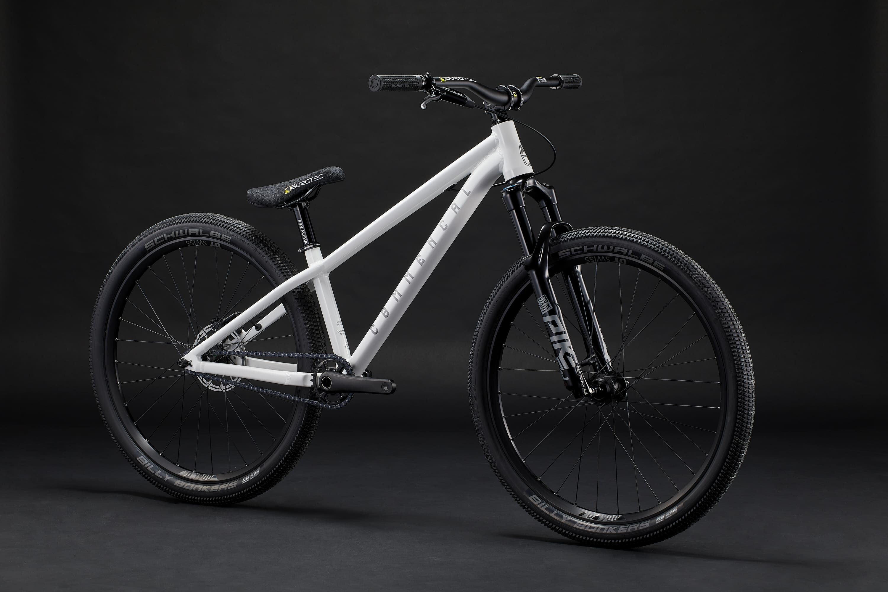 dirt jump bike, pump track bicycle, high-performance hardtail bike