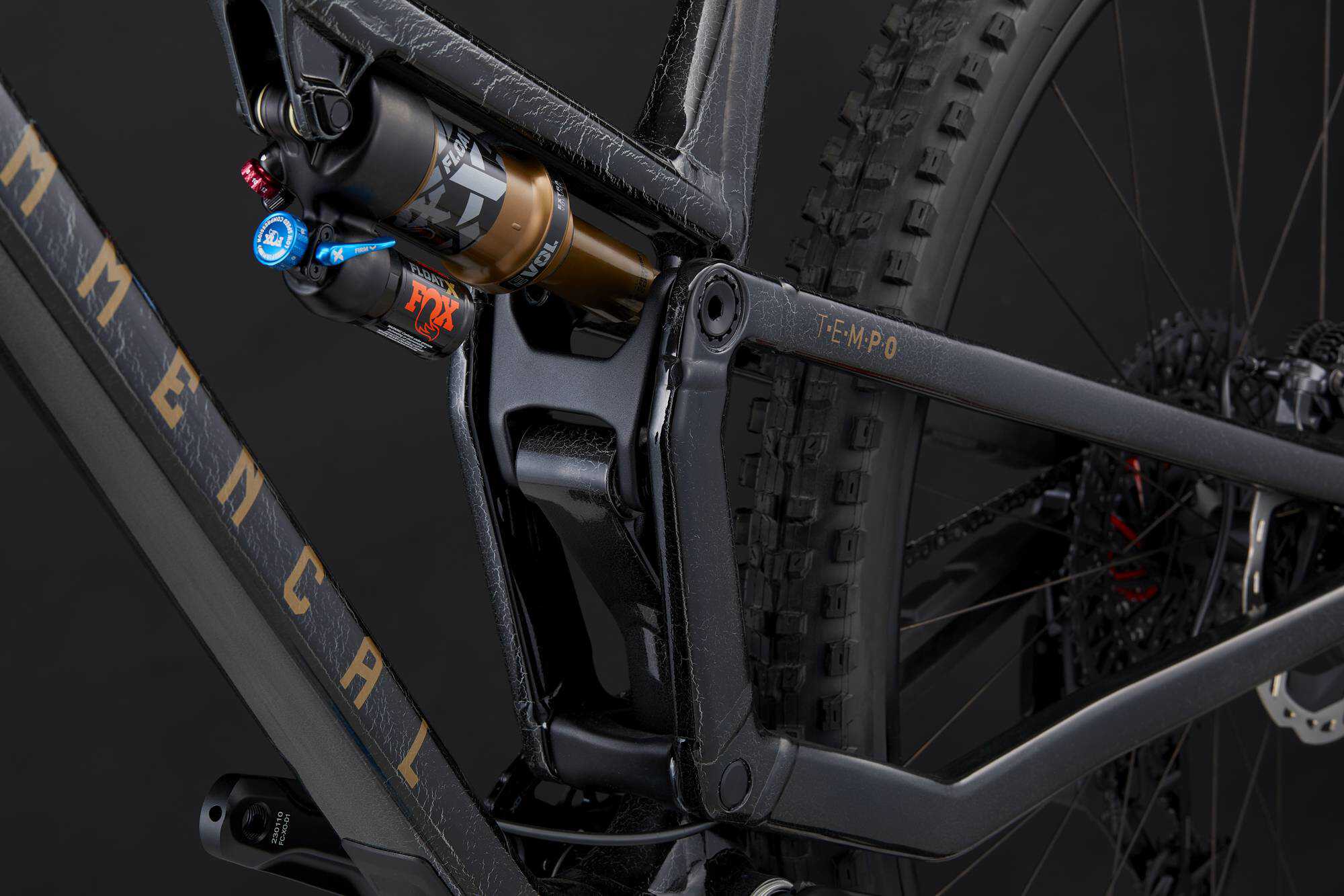 COMMENCAL T.E.M.P.O. T-TYPE CRACKLED BLACK image large number 4
