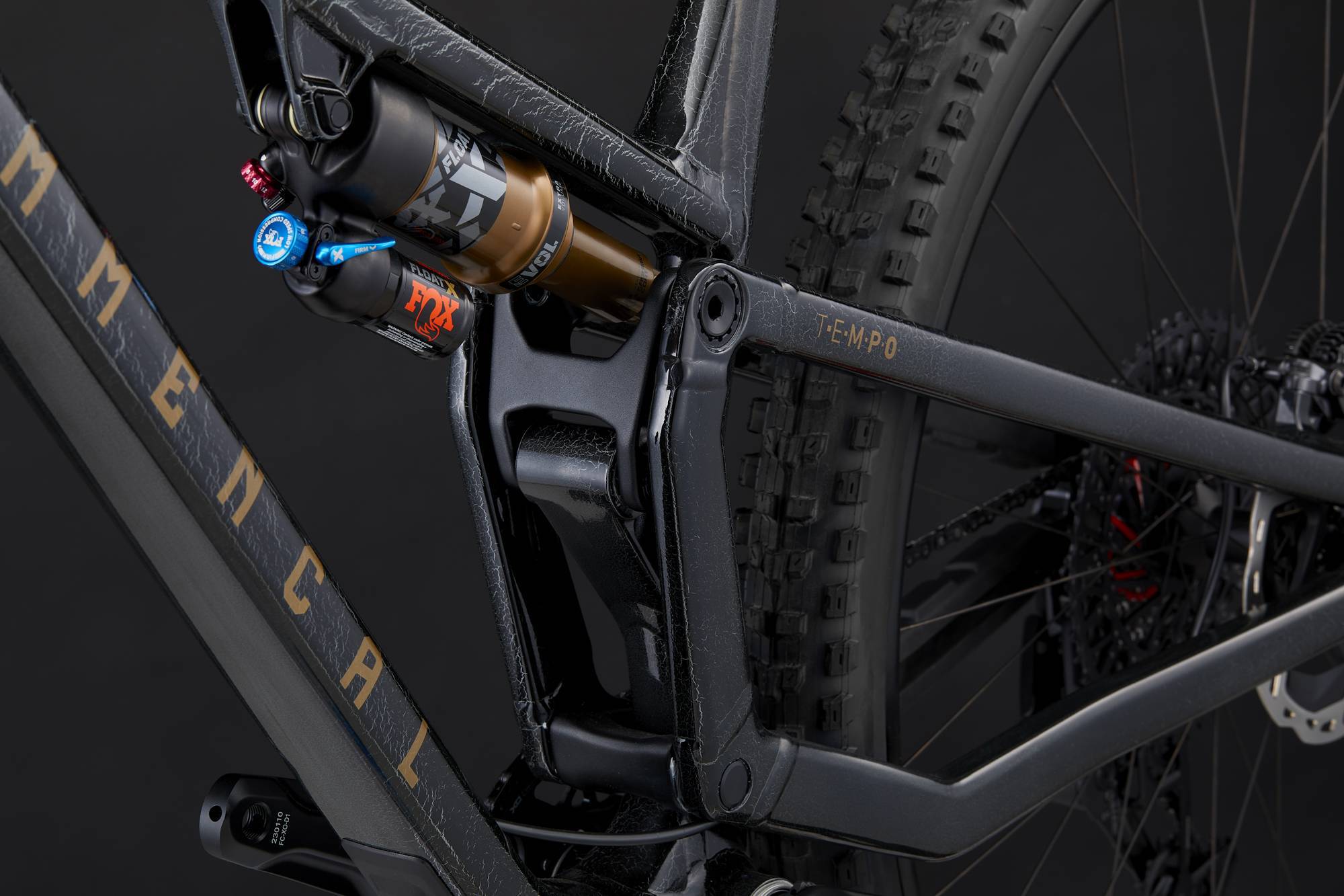 COMMENCAL T.E.M.P.O. T-TYPE CRACKLED BLACK image large number 4