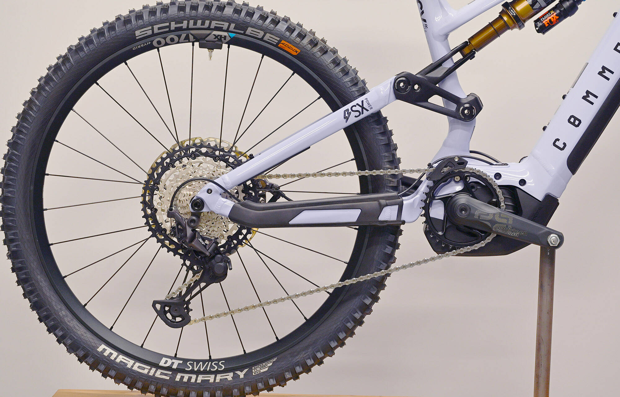 COMMENCAL META POWER SX BOSCH SIGNATURE LIGHT PURPLE / BLACK - L (22180803) 26 km image large number 0