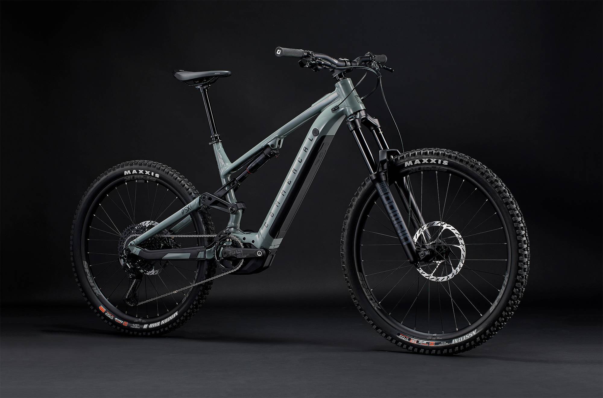 COMMENCAL META POWER SX BOSCH RIDE PYRITE GREY image large number 1