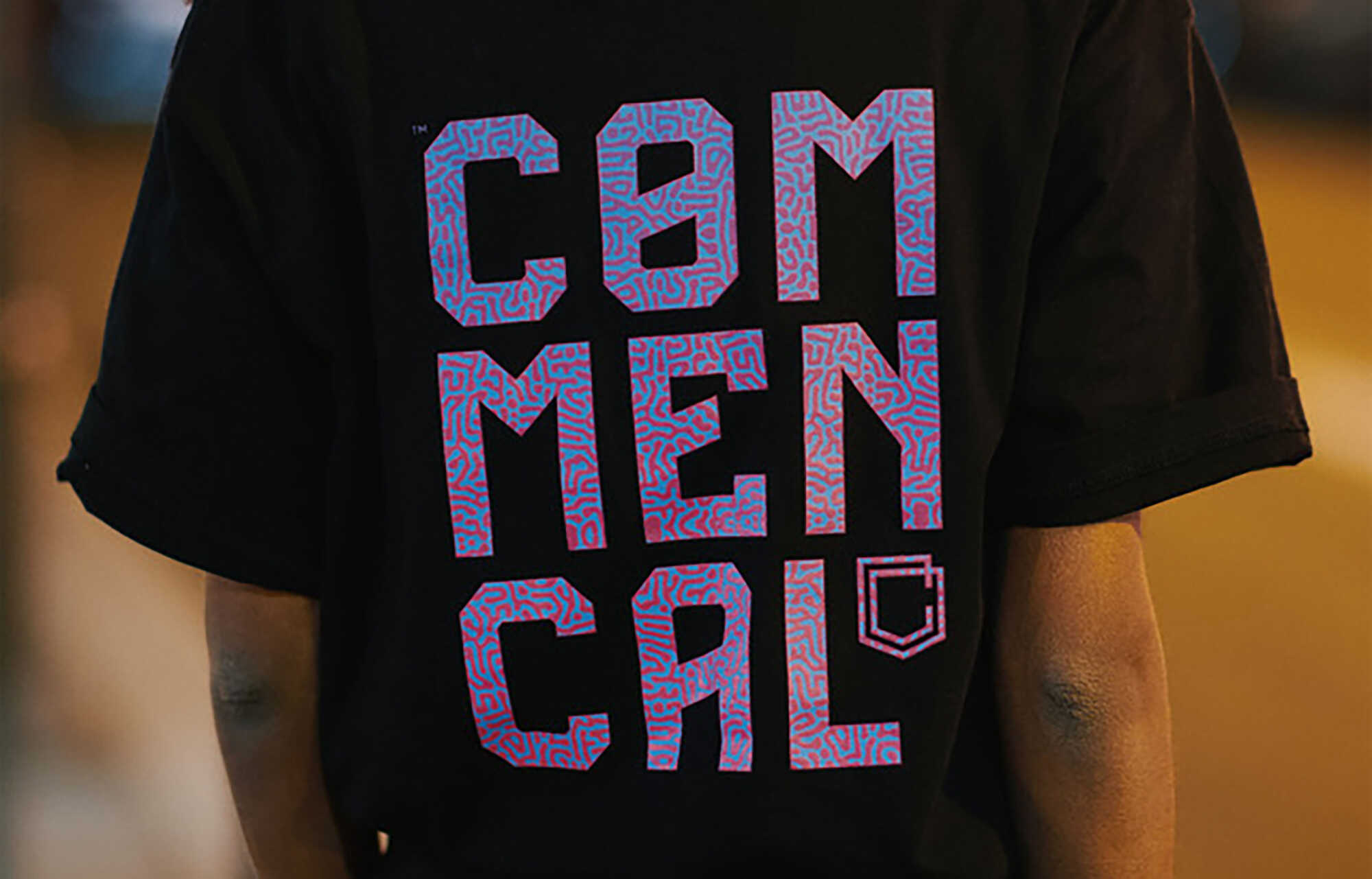 COMMENCAL LIGHT LOOSE FIT T-SHIRT RETRO PARTY image large number 2