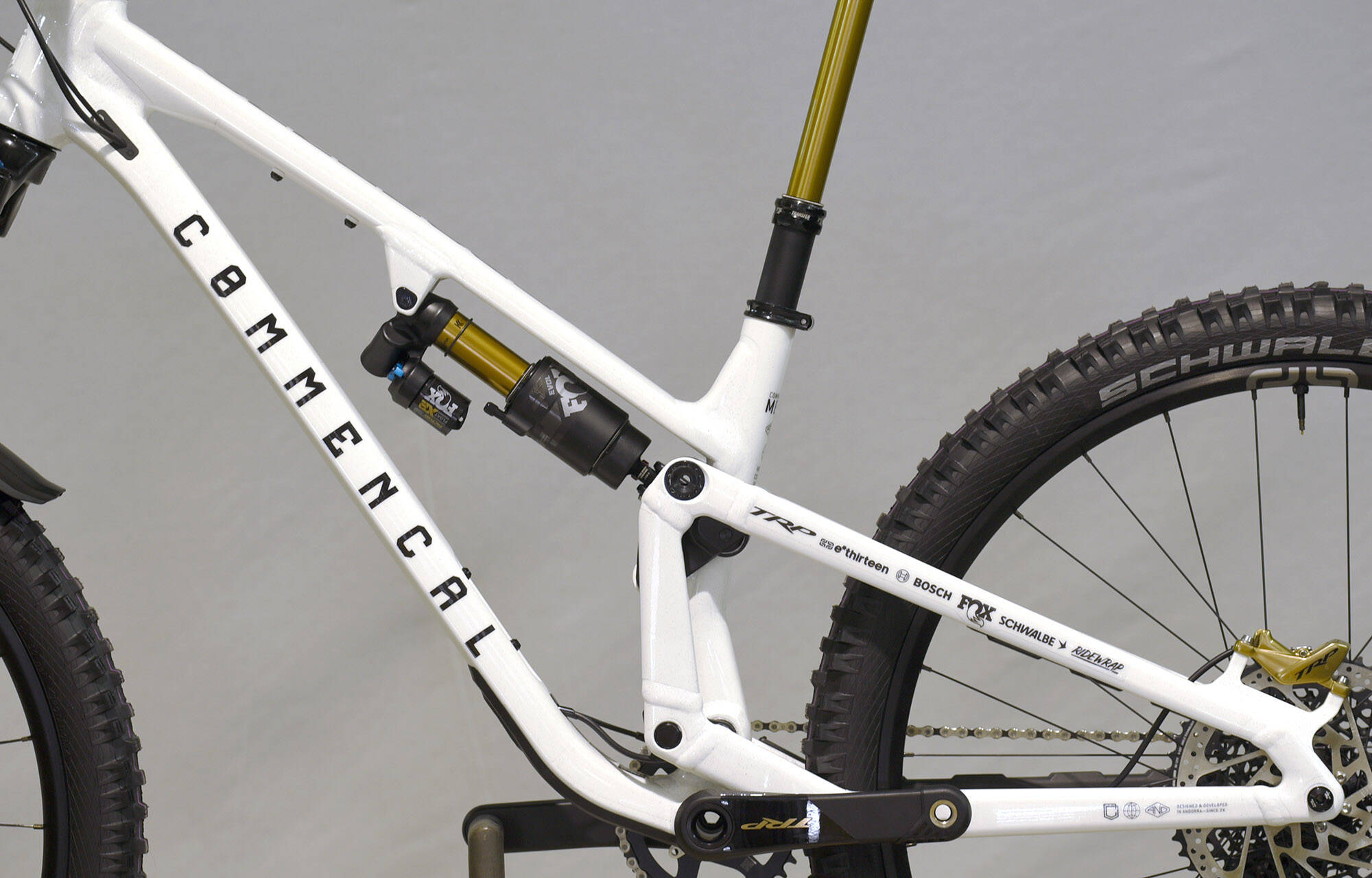 COMMENCAL META V5 CLEAR SILVER [COMMENCAL TEAM] ALC - S (24100019) image large number 6