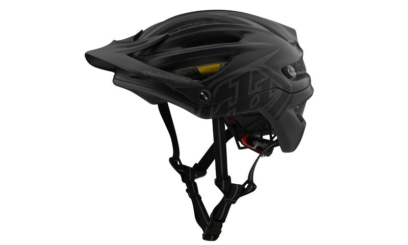 CASCO TROY LEE DESIGNS A2 MIPS - DECOY BLACK