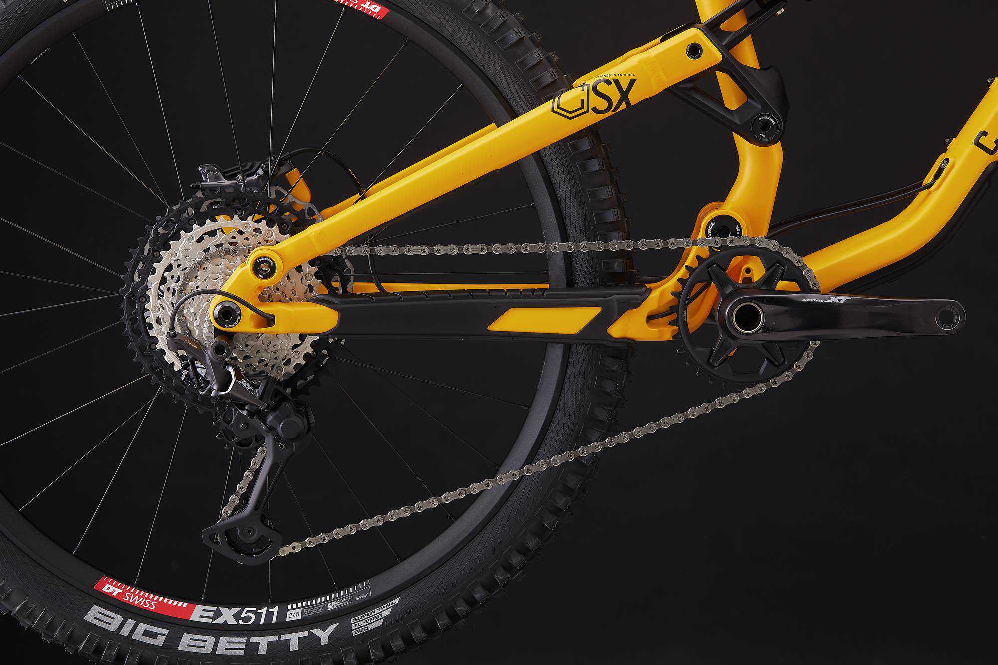 COMMENCAL META SX V4 OHLINS EDITION YELLOW image large number 5