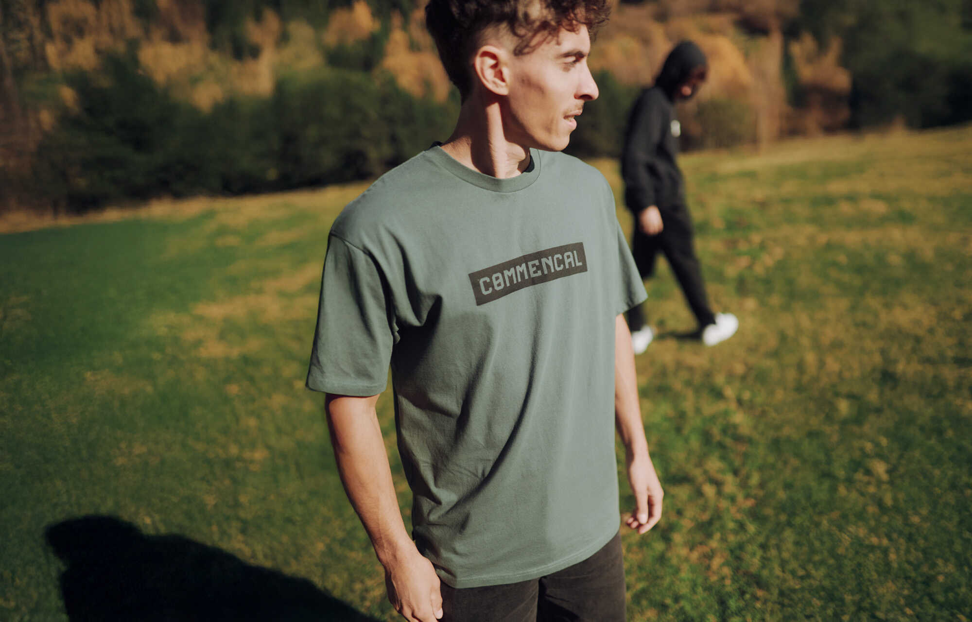 COMMENCAL CORPORATE REGULAR FIT T-SHIRT DARK GREY image large number 2