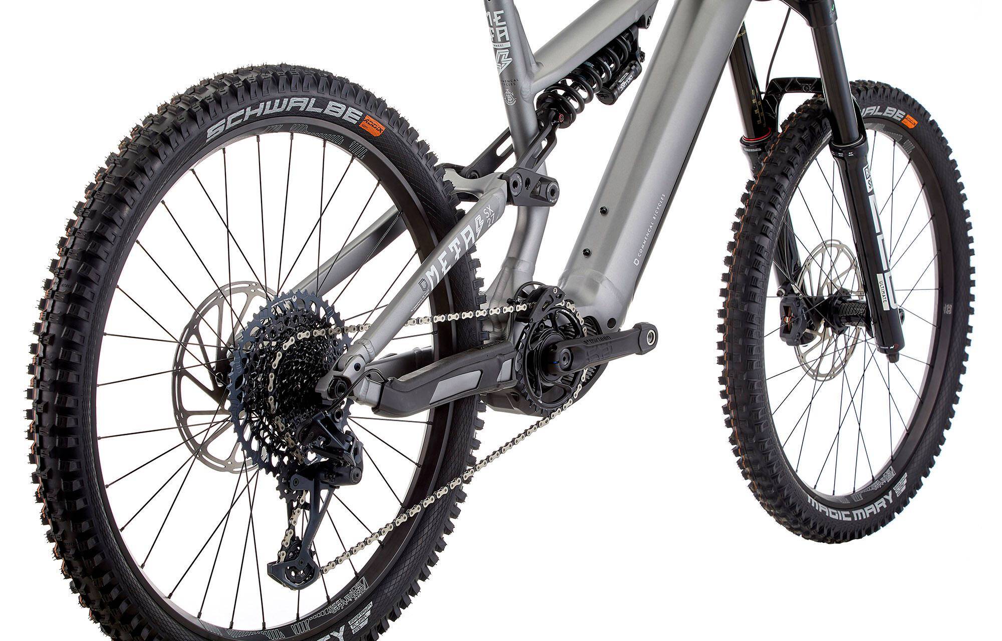 COMMENCAL META POWER SX SHIMANO RACE MATTE GRAPHITE image large number 1