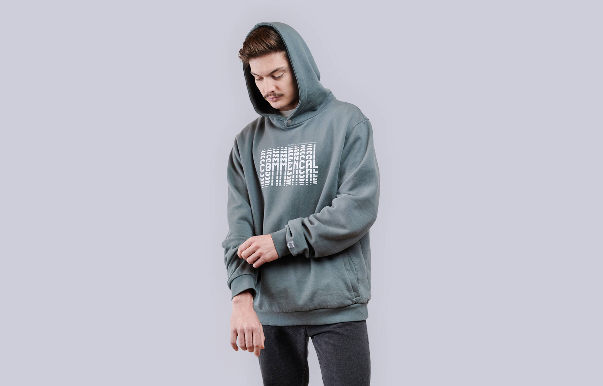 SUDADERA COMMENCAL DIVISION DARK GREY image cover number 0