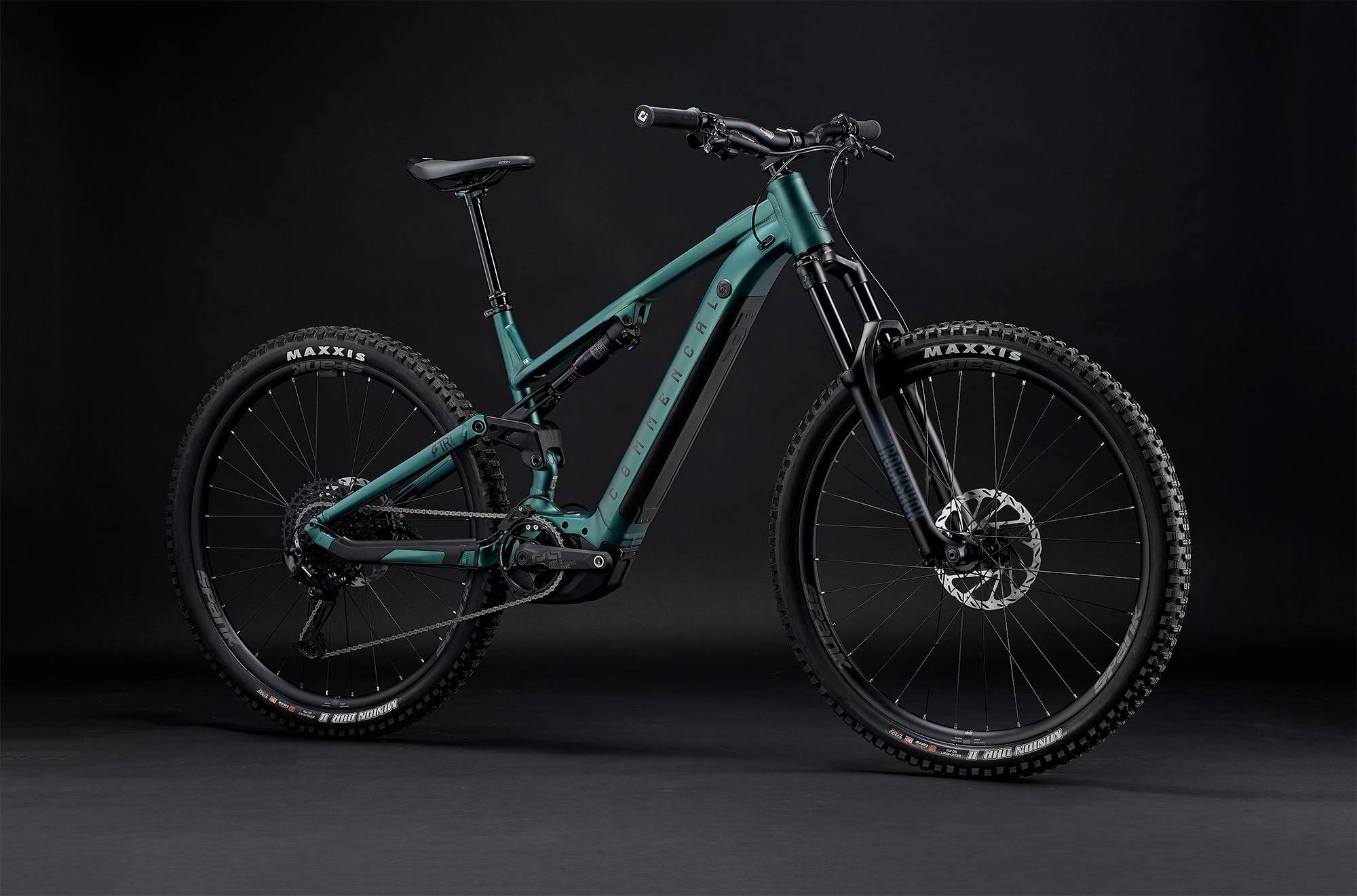 COMMENCAL META POWER TR BOSCH RIDE METALLIC GREEN image large number 1