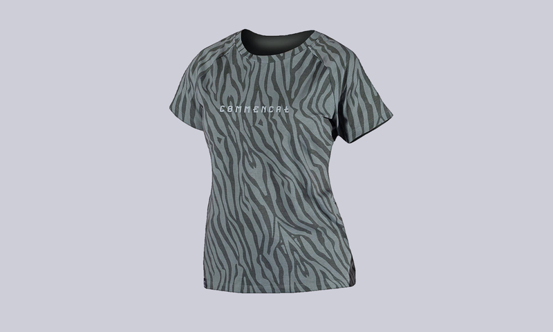 COMMENCAL WOMEN SHORT SLEEVES TECH-TEE GREEN