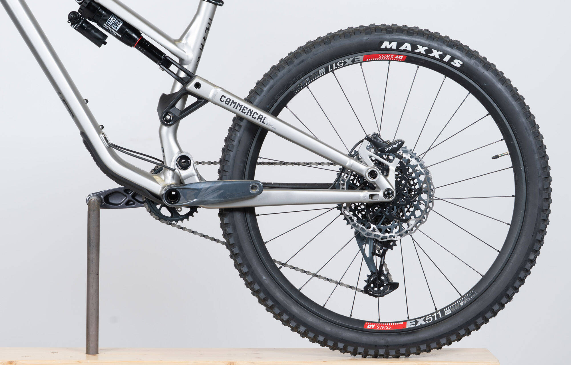 COMMENCAL META SX V4 RACE SILVER - M (22130802) image large number 5