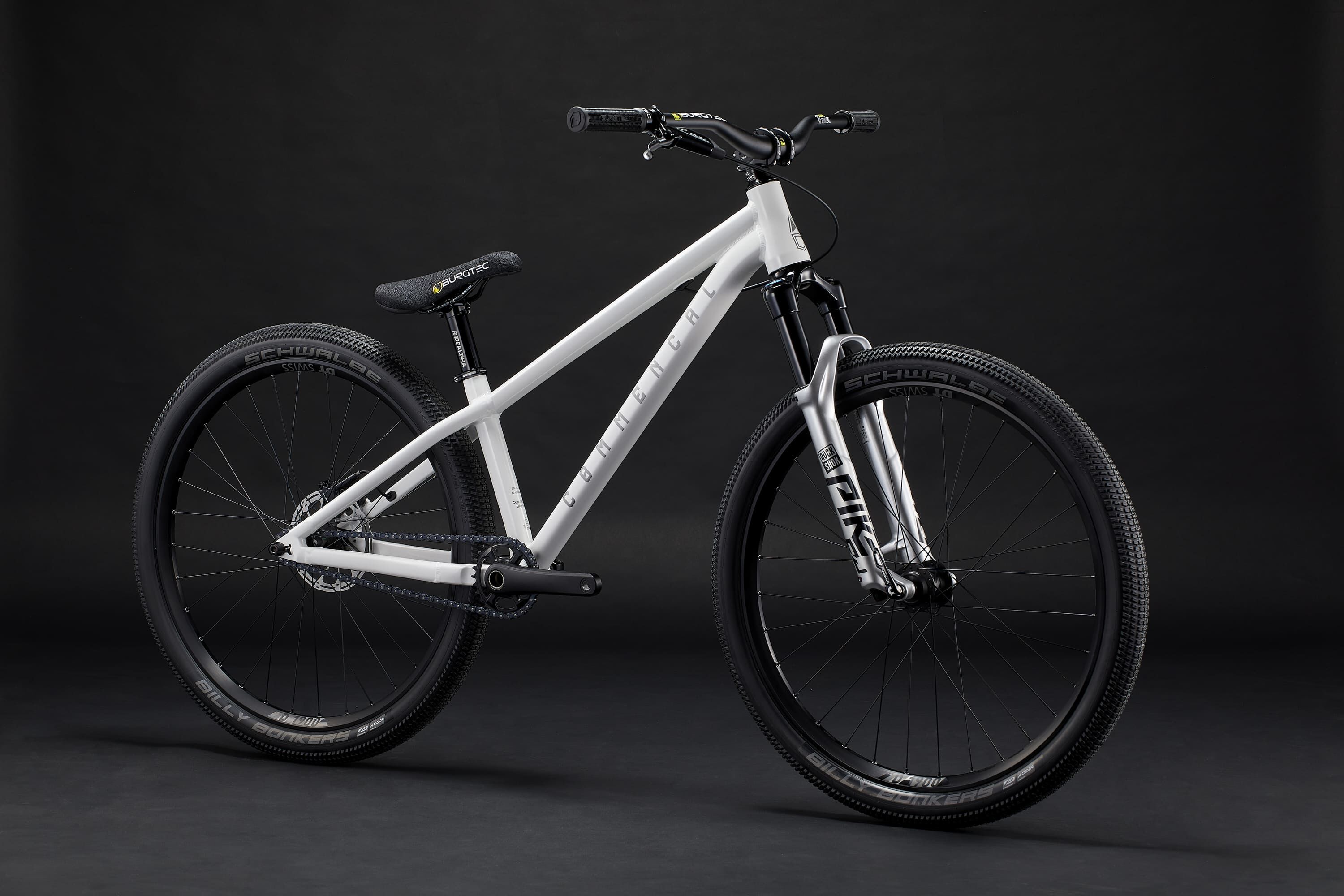 COMMENCAL ABSOLUT Pike Silver Pure White - High-Performance Dirt