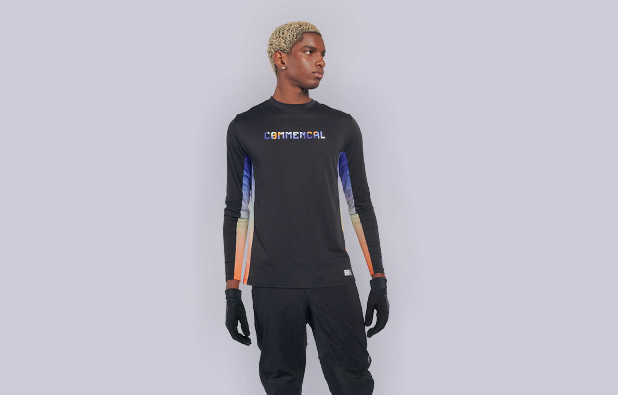 COMMENCAL LANGARM TRIKOT LIGHTECH CORPORATE SUNSET image cover number 0