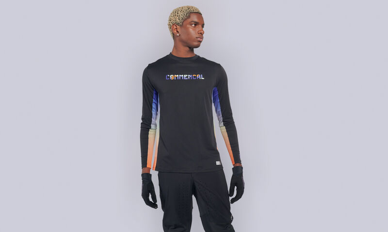 COMMENCAL LIGHTECH CORPORATE LONG SLEEVE JERSEY SUNSET