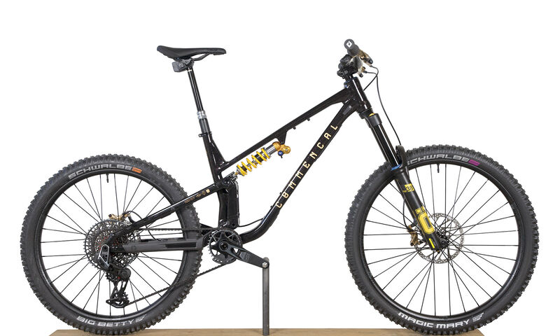 COMMENCAL META SX V5 OHLINS T-TYPE GLITTERY BLACK ALC - M (22102043)