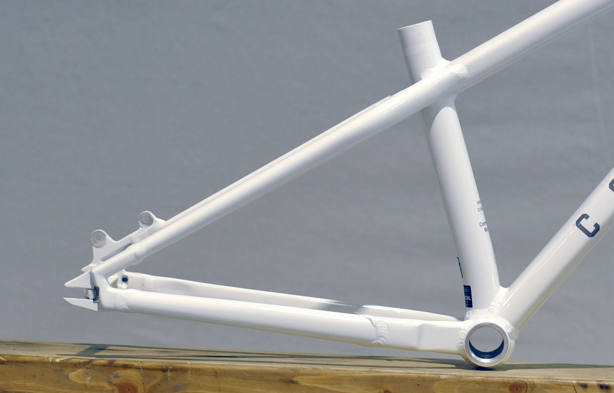 VIP COMMENCAL ABSOLUT PURE WHITE / ROCKSHOX PIKE DJ SILVER - S (22240401) image large number 0