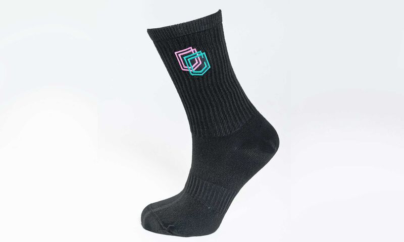 CHAUSSETTES COMMENCAL LIFESTYLE FINES DOUBLE SHIELD BLACK