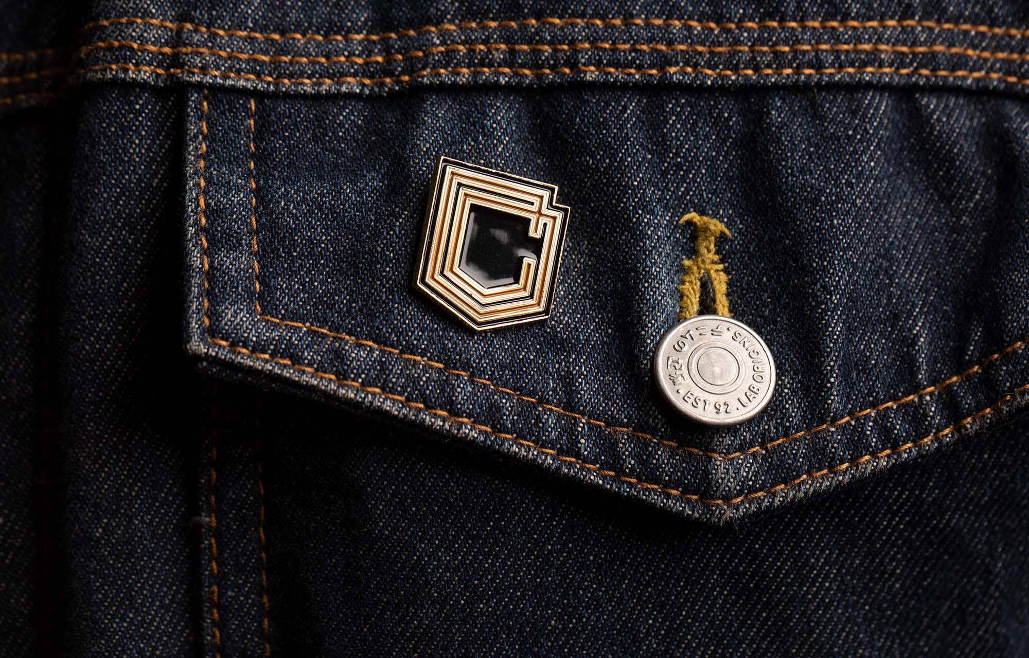 COMMENCAL GOLD PINS image large number 2