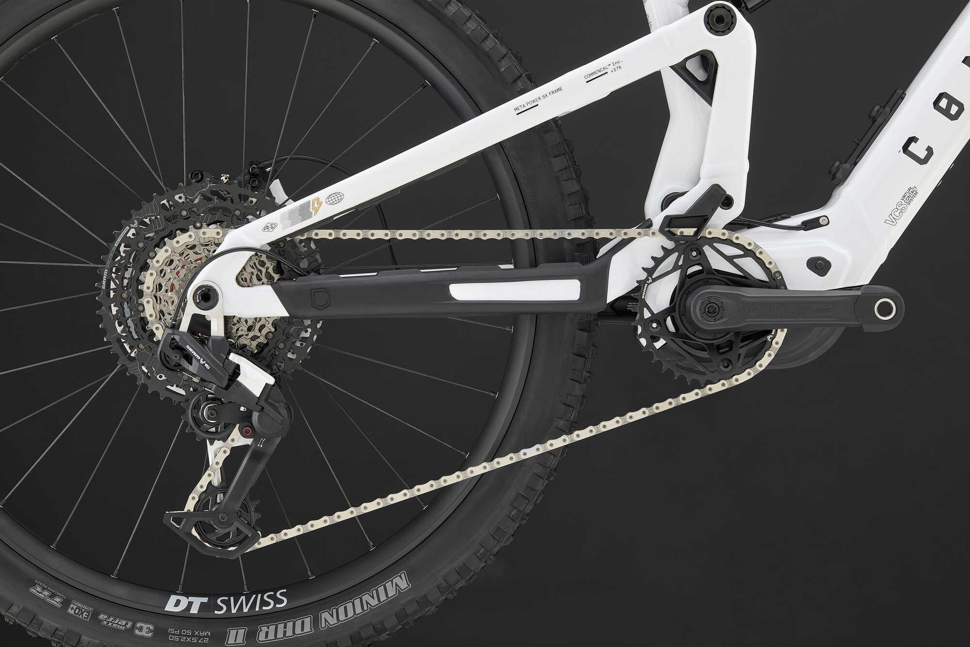 COMMENCAL META POWER SX AVINOX ESSENTIAL PURE WHITE 2027 image large number 5
