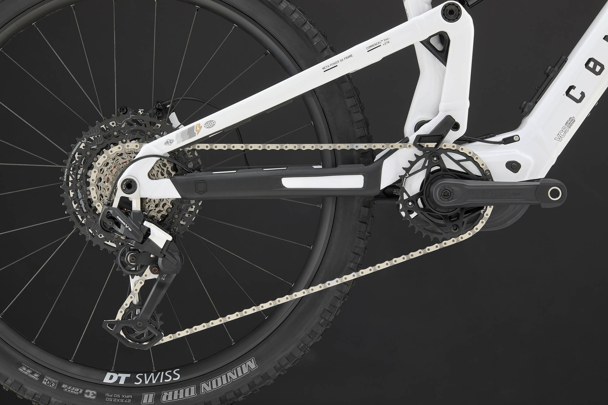COMMENCAL META POWER SX AVINOX ESSENTIAL PURE WHITE 2027 image large number 5