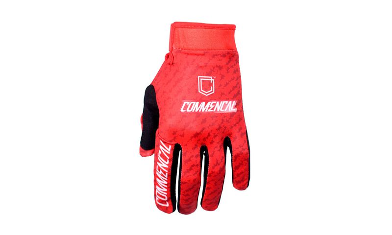 GUANTES COMMENCAL ROJOS SCRATCH