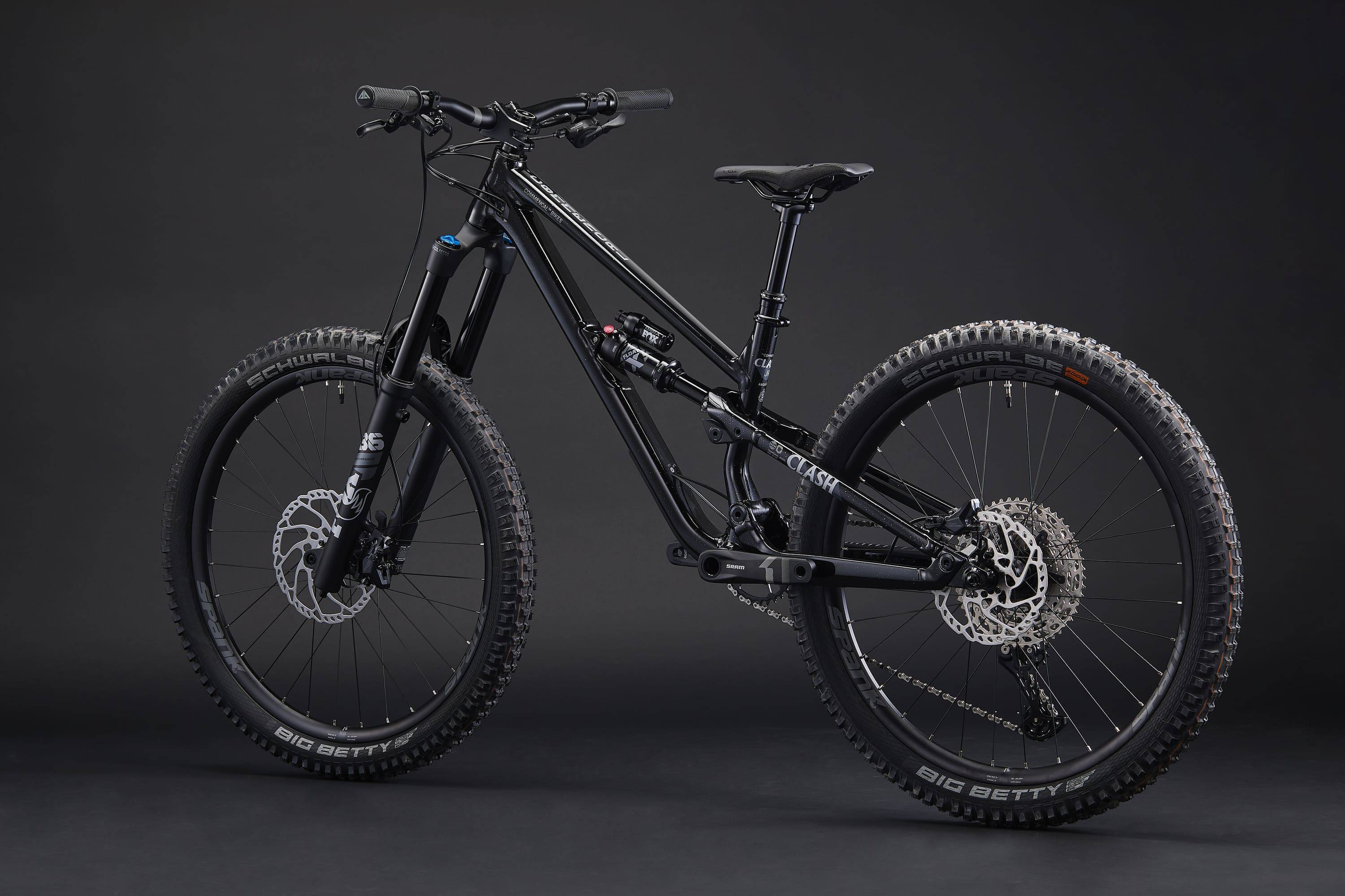 COMMENCAL CLASH JR V2 GLITTERY BLACK image large number 2