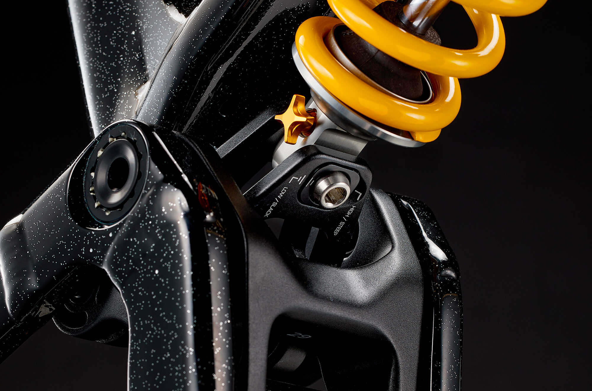 COMMENCAL META V5 OHLINS EDITION GLITTERY BLACK image large number 9