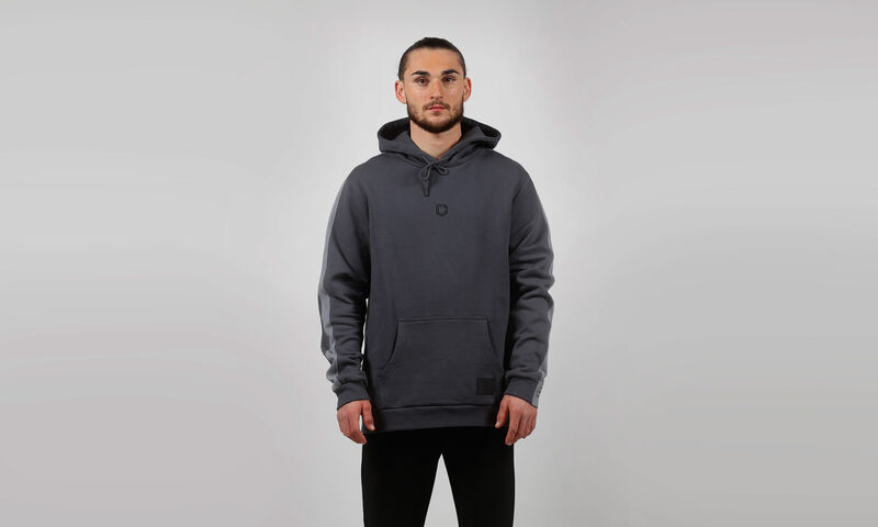 COMMENCAL STRIPES HOODIE GREY