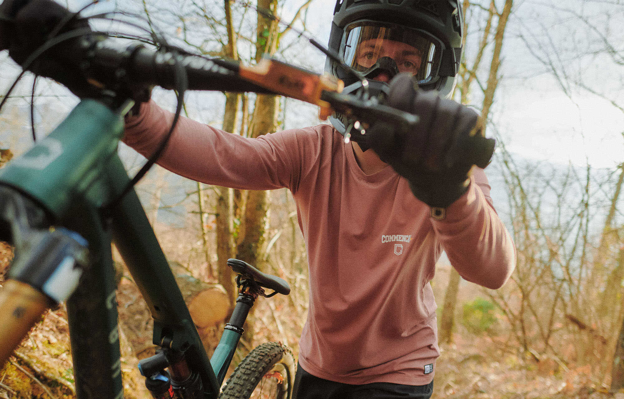COMMENCAL SOFTECH LONG SLEEVE JERSEY UTAH DIRT image large number 4