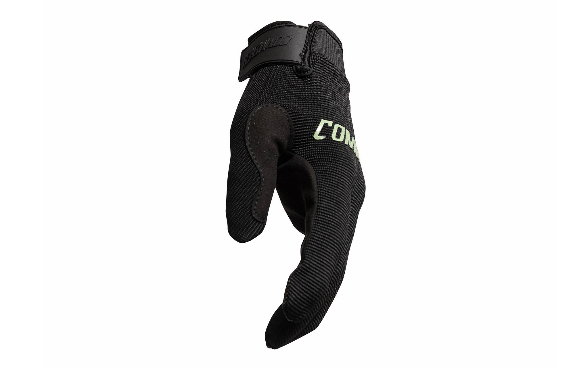 GUANTES COMMENCAL NEGROS PARA NI&Ntilde;O CON VELCRO image large number 0