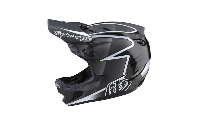 TROY LEE DESIGNS D4 CARBON - LINES BLACK/GREY