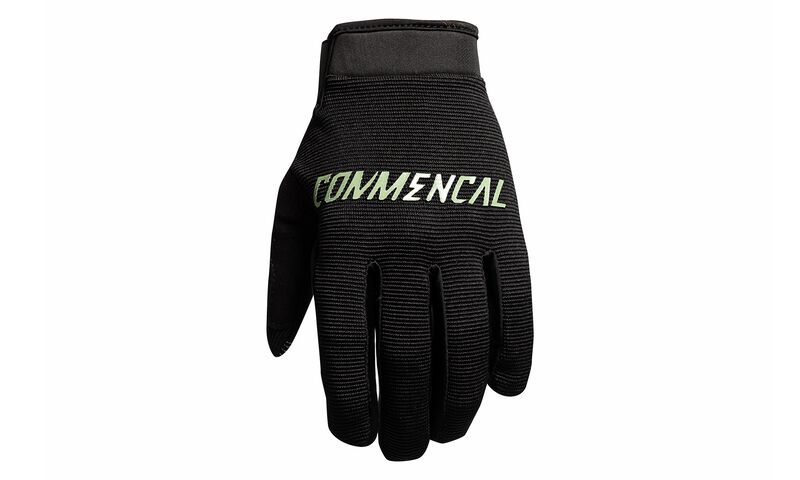 COMMENCAL VELCRO FASTEN GLOVES BLACK