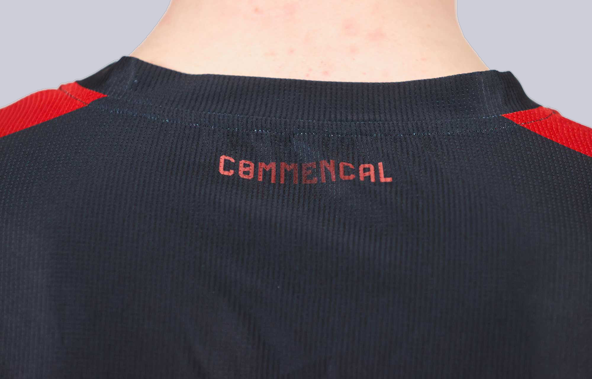 COMMENCAL LANGARM TRIKOT LIGHTECH RACE RED POLYCHROM image large number 2