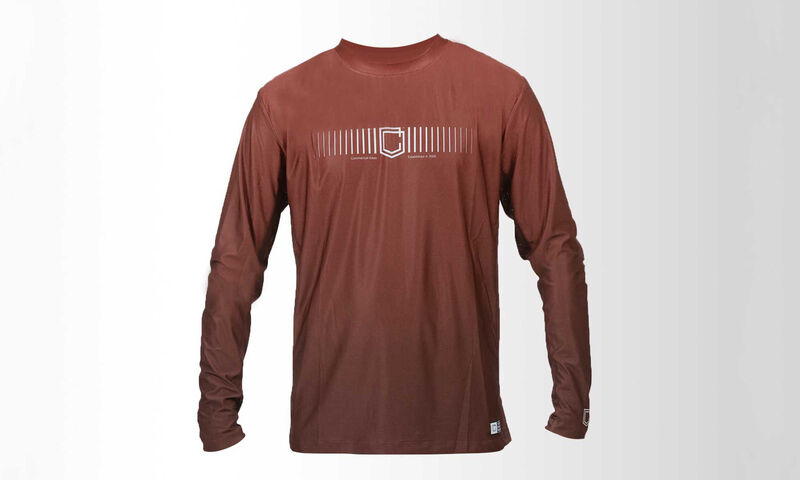COMMENCAL LONG SLEEVE ESSENTIAL JERSEY RED DIRT