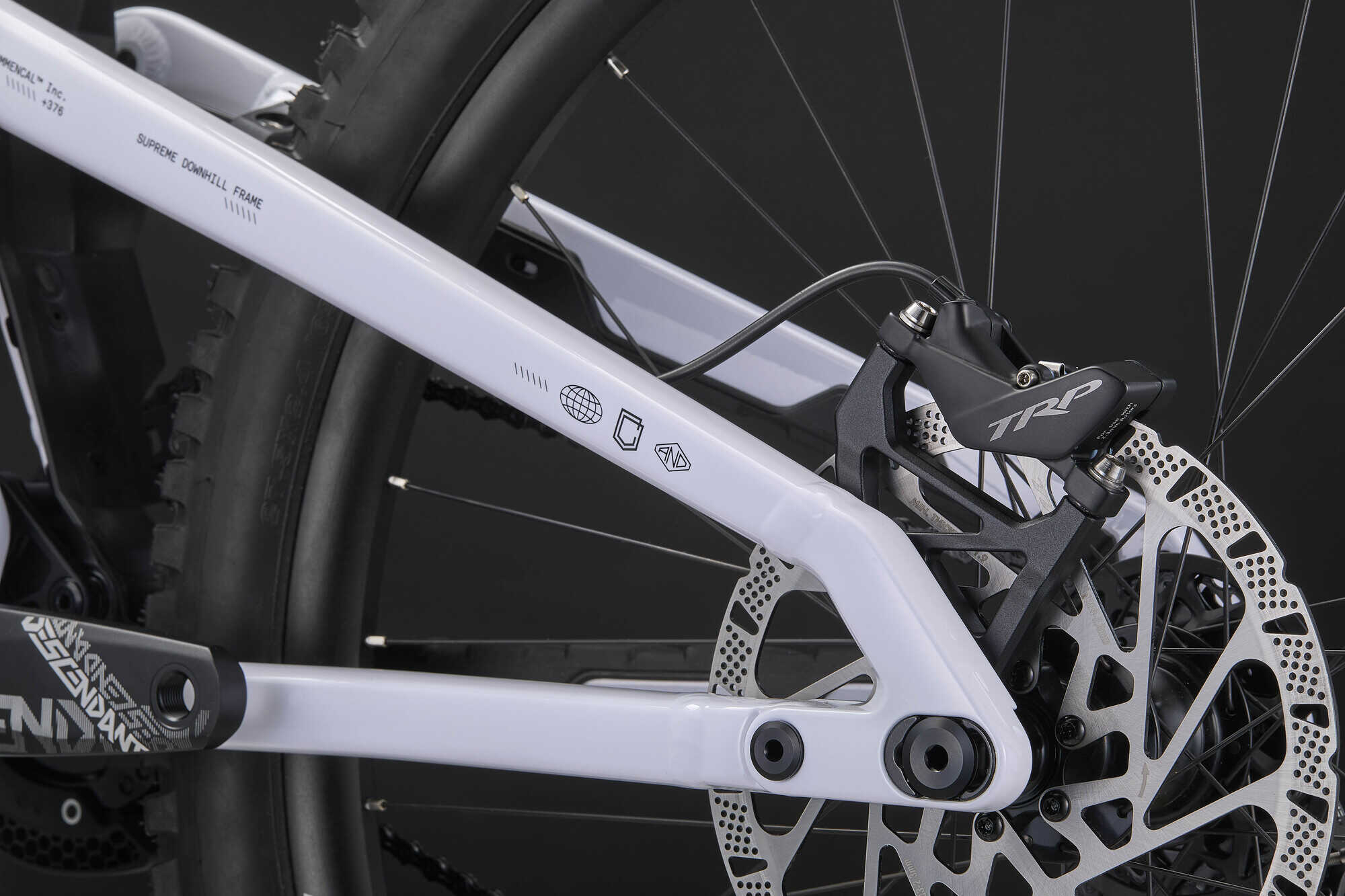 COMMENCAL SUPREME DH V5 XS PURE WHITE 2026 image large number 9