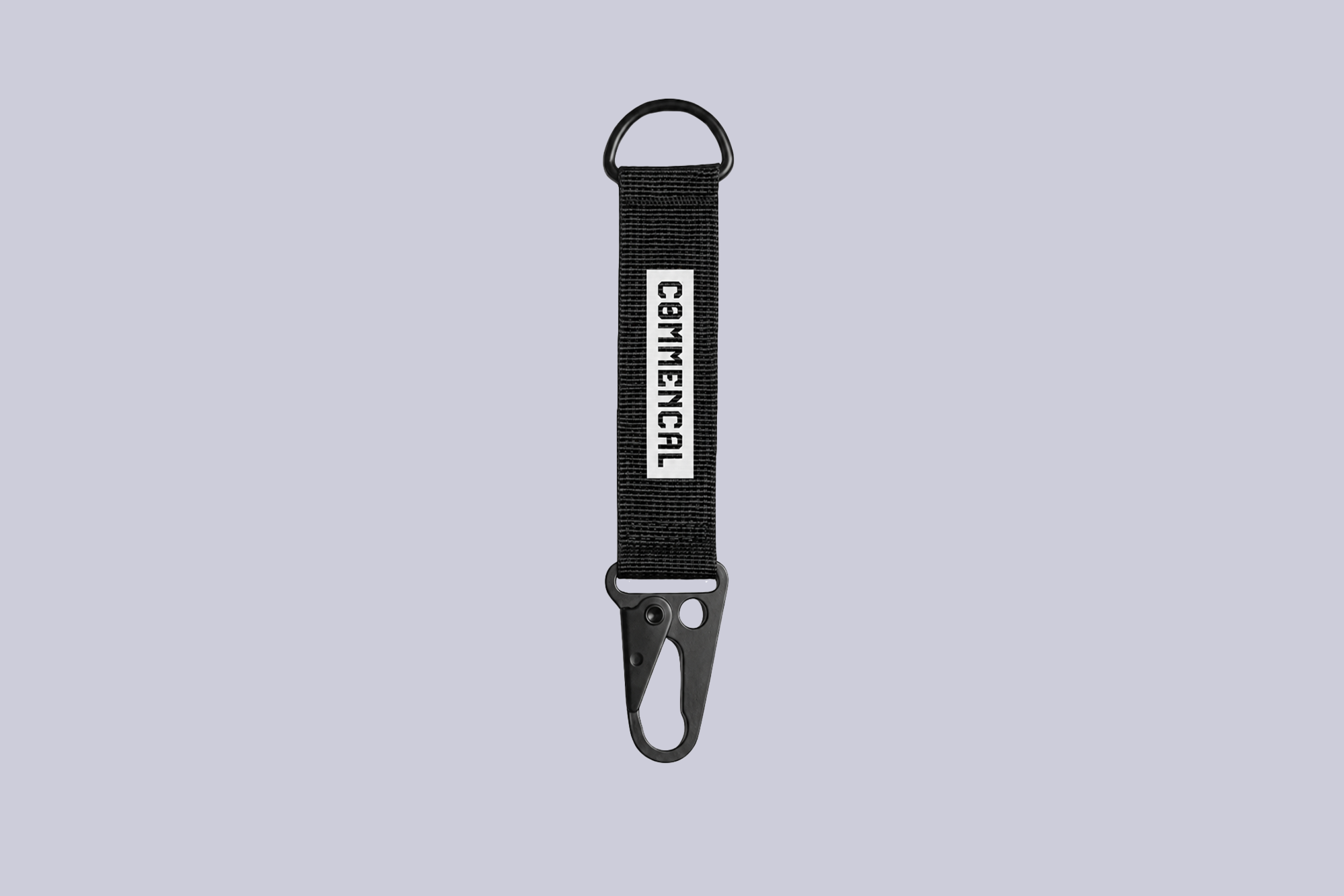 COMMENCAL CARABINER KEYRING CORPORATE BLACK image cover number 0
