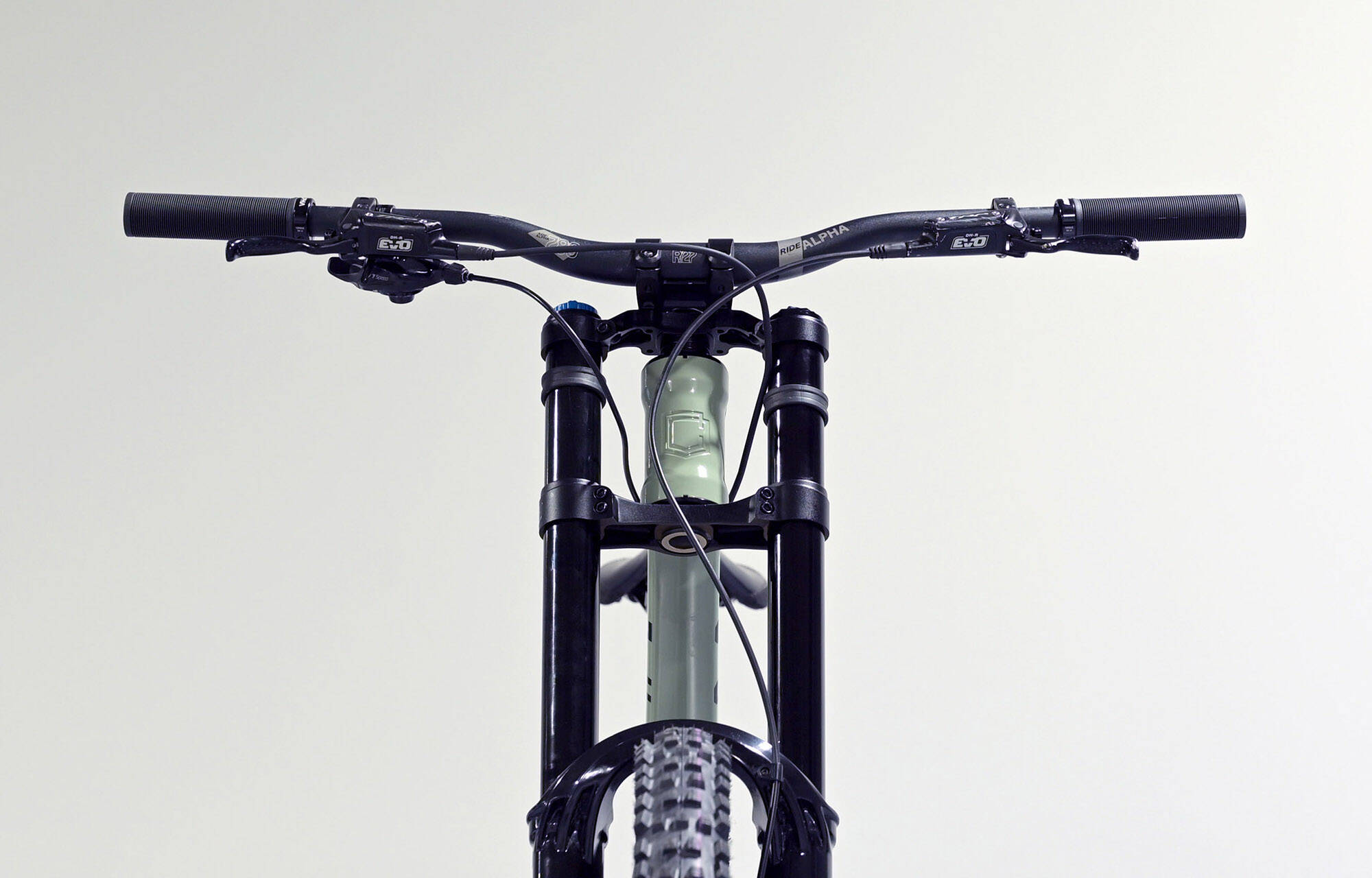 COMMENCAL SUPREME DH V5 ESSENTIAL HERITAGE GREEN - M (22150802) image large number 2