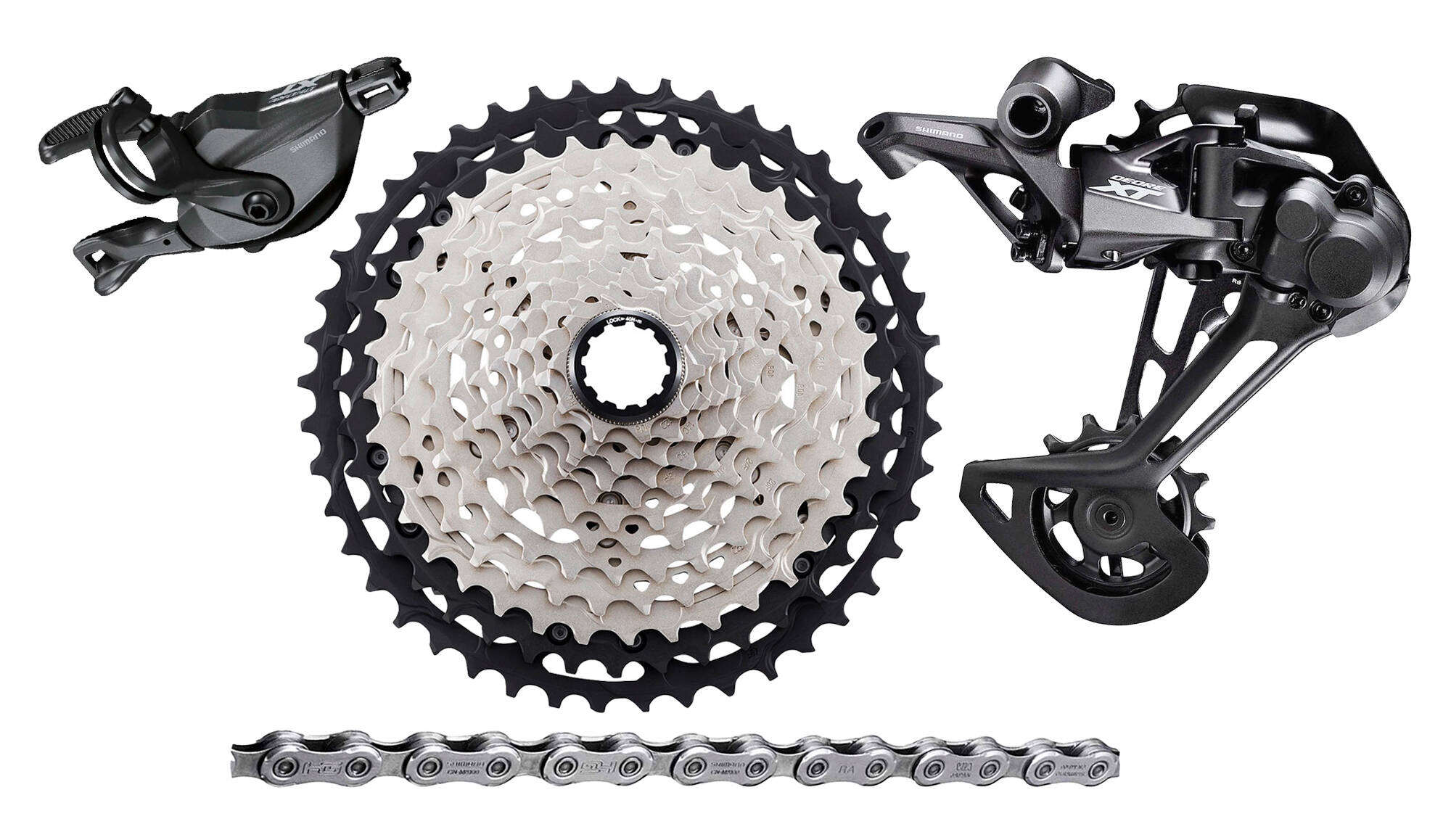 PACK TRANSMISSION SHIMANO XT M8100 12 VITESSES 10-51D image cover number 0