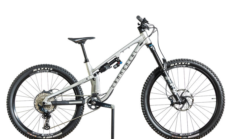 COMMENCAL META SX V5 ESSENTIAL SILVER - S (23131501)