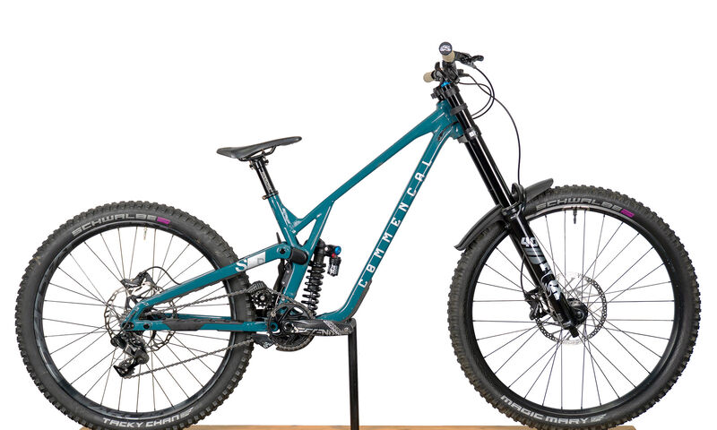 COMMENCAL SUPREME DH V5 ESSENTIAL AQUA BLUE - M (23150102)