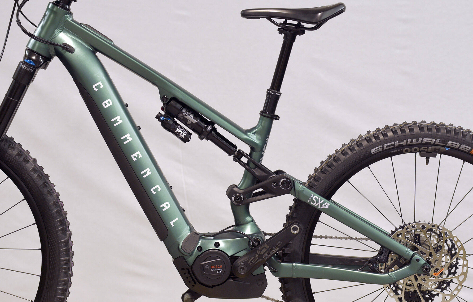 COMMENCAL META POWER SX BOSCH ESSENTIAL METALLIC GREEN - S (23181801) 567 km image large number 8