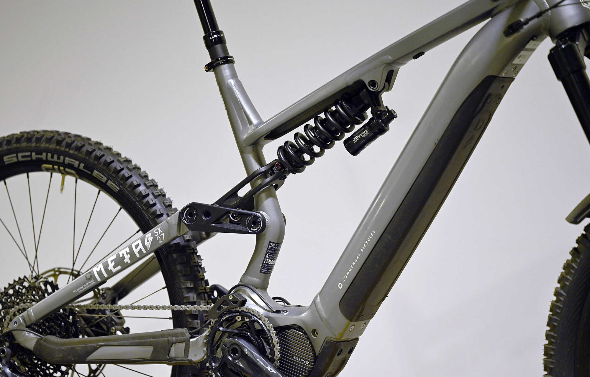 COMMENCAL META POWER SX SHIMANO RACE MATTE GRAPHITE - L (21180503) 3200 km image large number 1