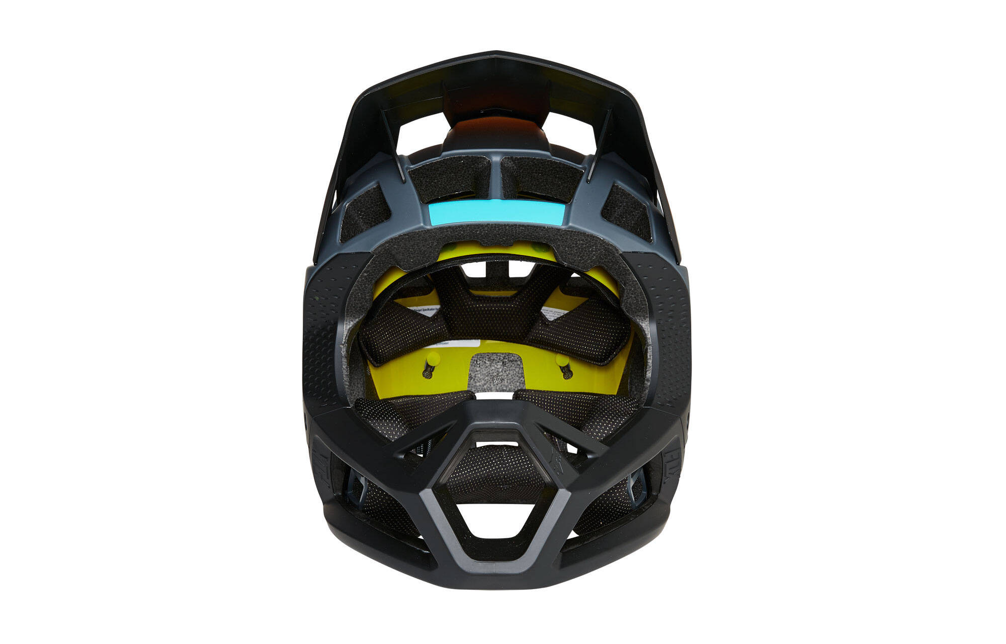 CASQUE FOX PROFRAME GRAPHIC 2 BLACK image large number 3