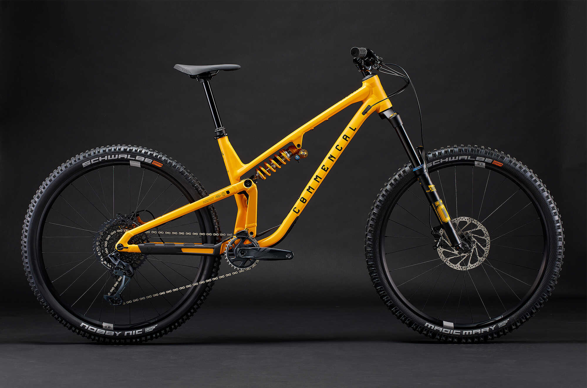 COMMENCAL META V5 OHLINS EDITION YELLOW image large number 0