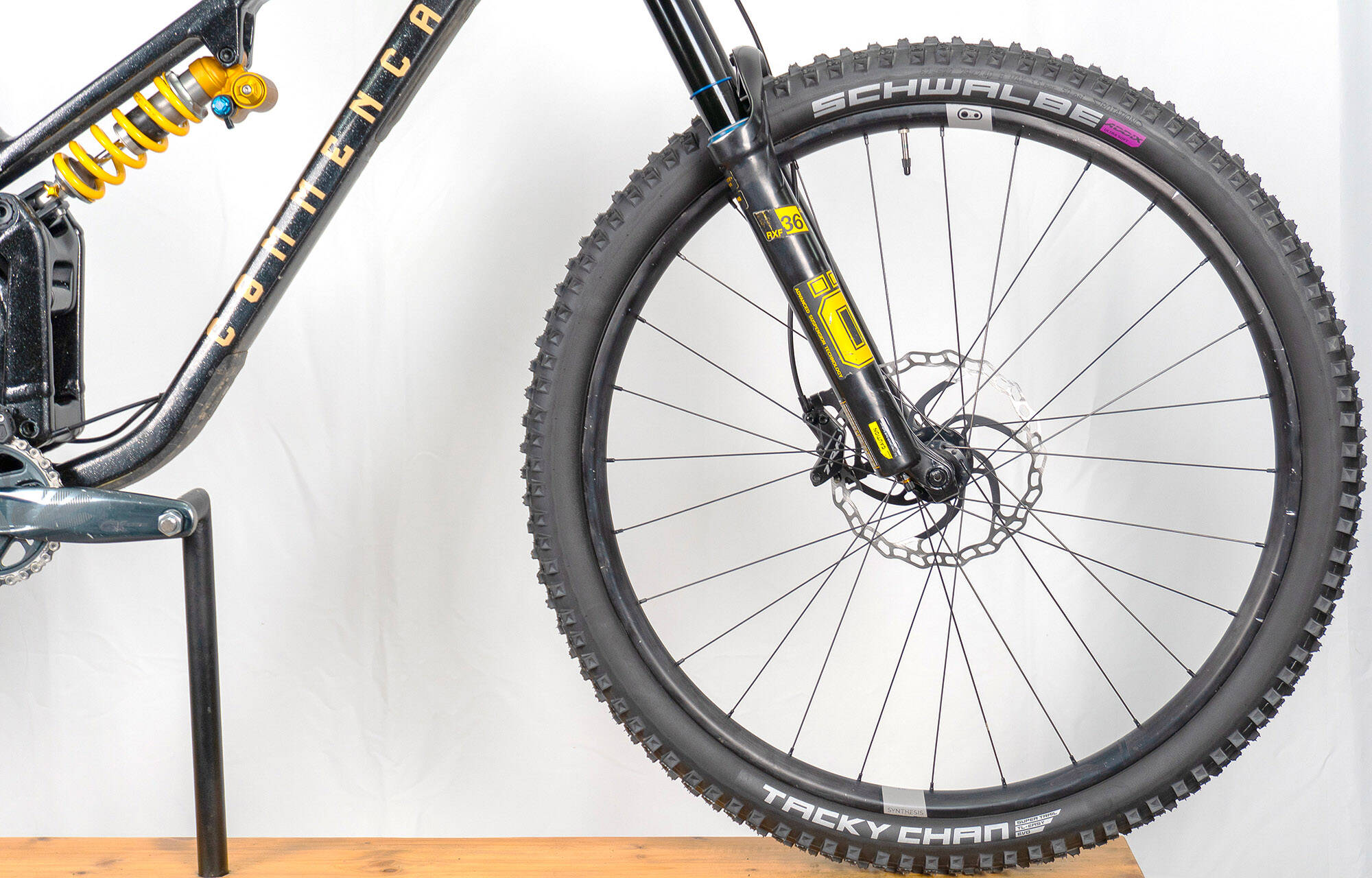 COMMENCAL META V5 OHLINS EDITION GLITTERY BLACK - L (23122403) image large number 1