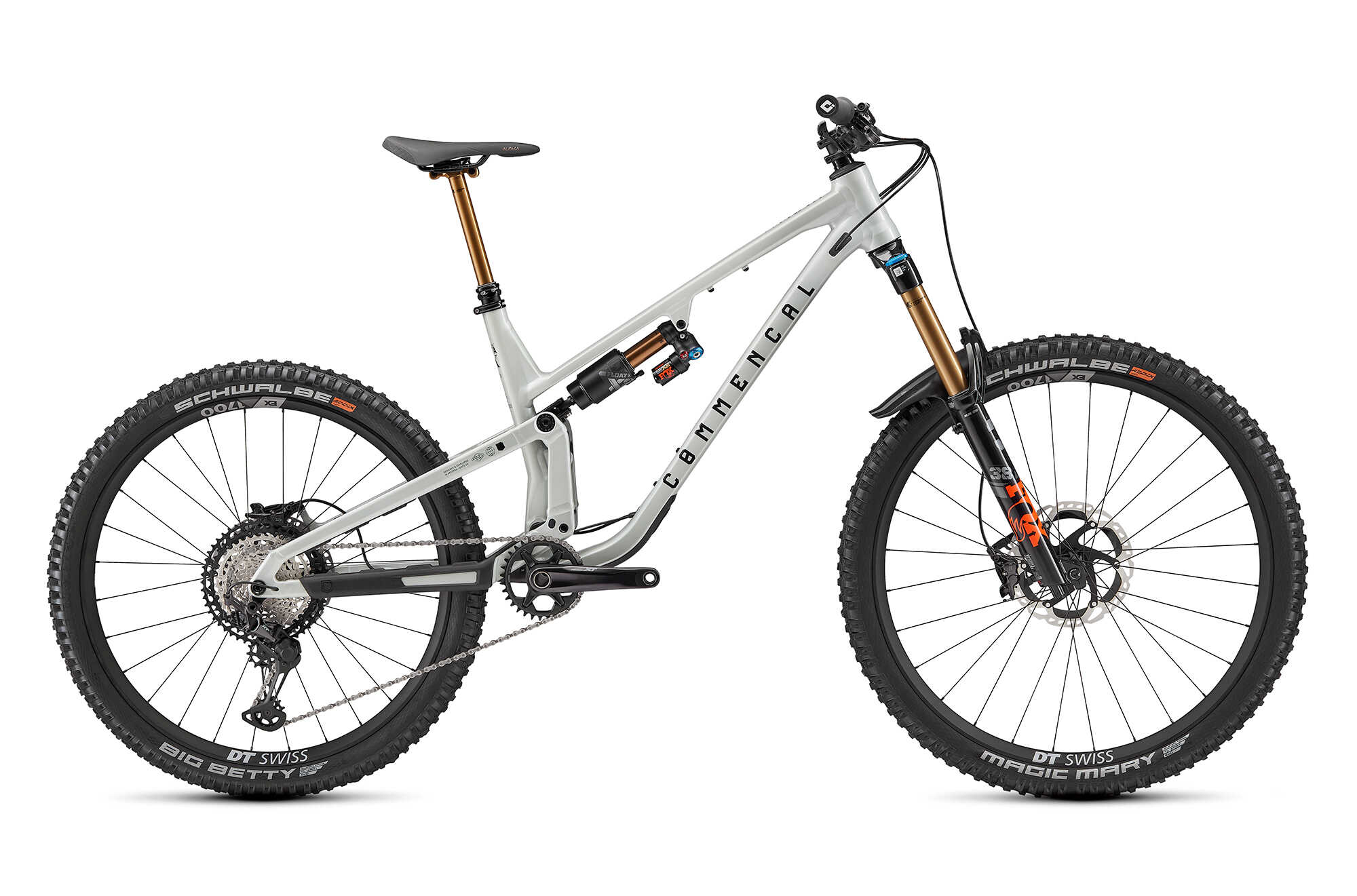 COMMENCAL META SX V5 SIGNATURE CLEAR SILVER image number null