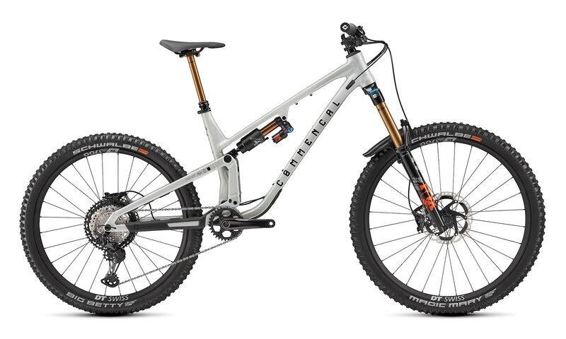 COMMENCAL META SX V5 SIGNATURE CLEAR SILVER