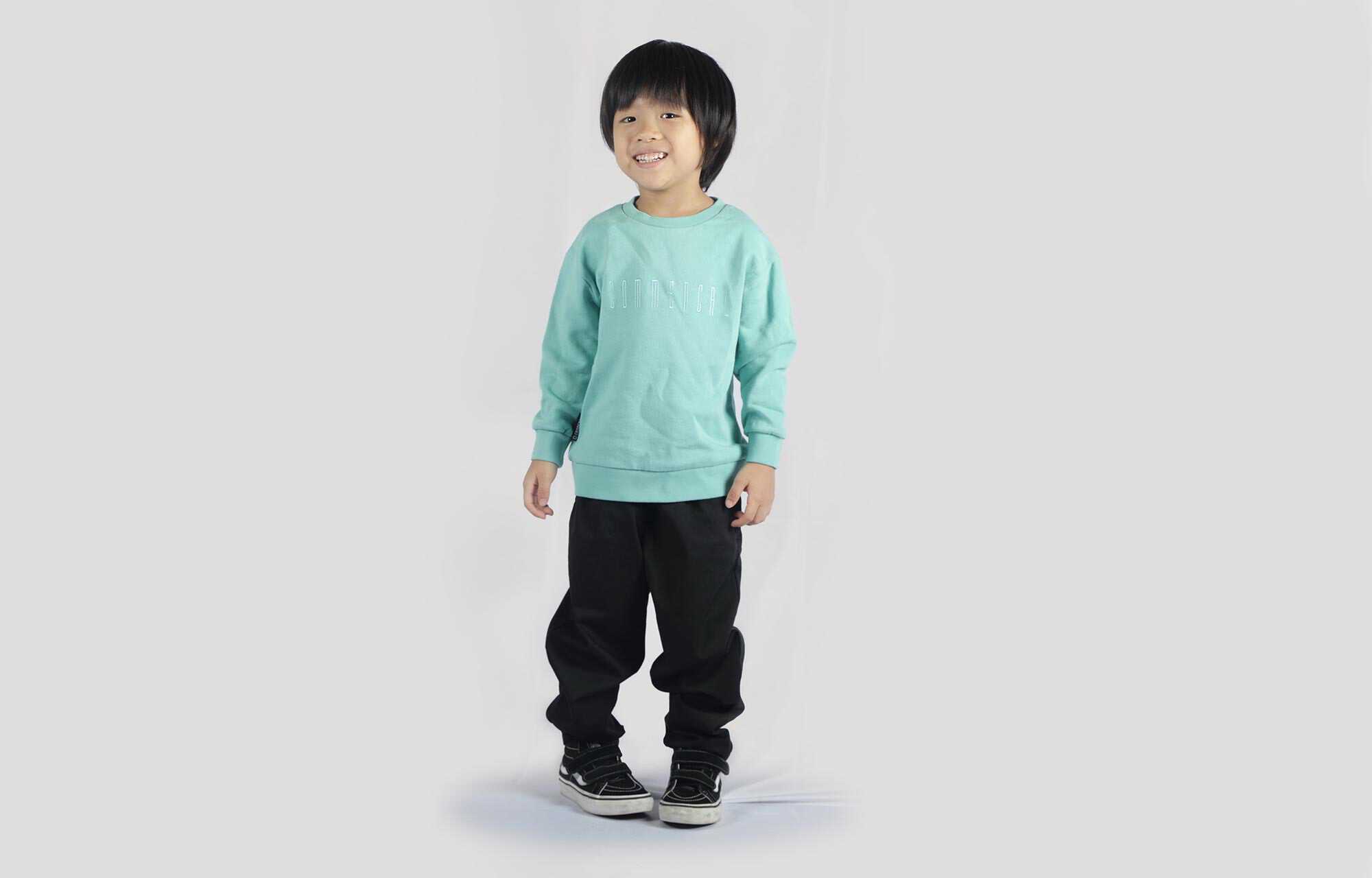 SUDADERA COMMENCAL KIDS LIGHT MINT image cover number 0