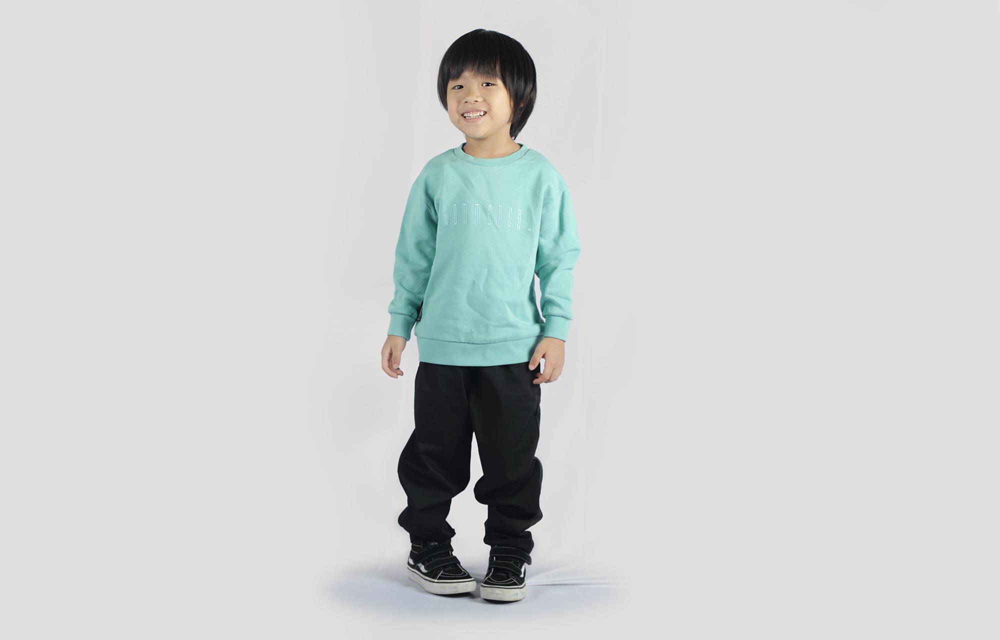COMMENCAL KIDS CREWNECK LIGHT MINT image cover number 0